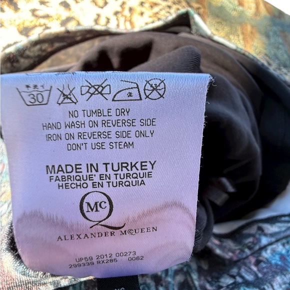 Alexander McQueen Women’s Multicolor Bodycon Dress Size XS - Picture 9 of 10